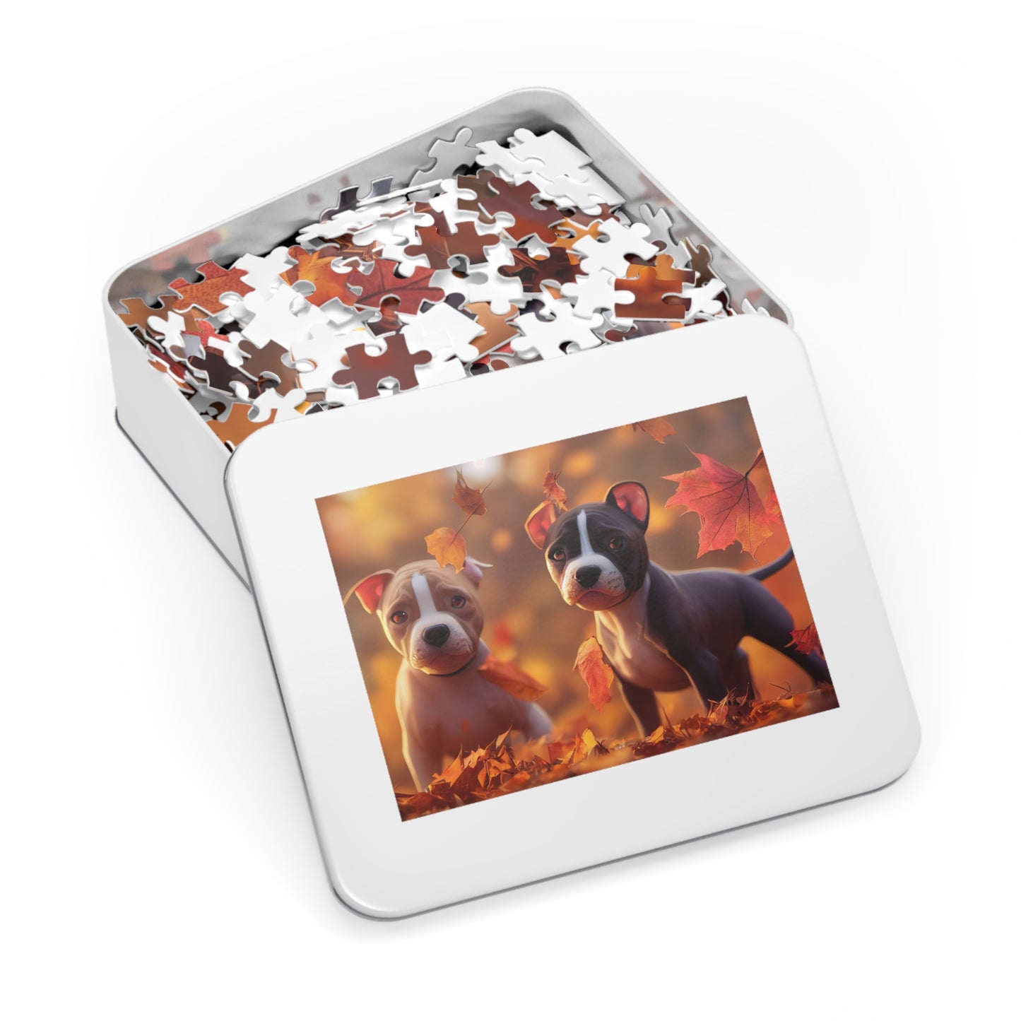 Cute Pit Bull Jigsaw Puzzle | Engagegadgetsworld.com