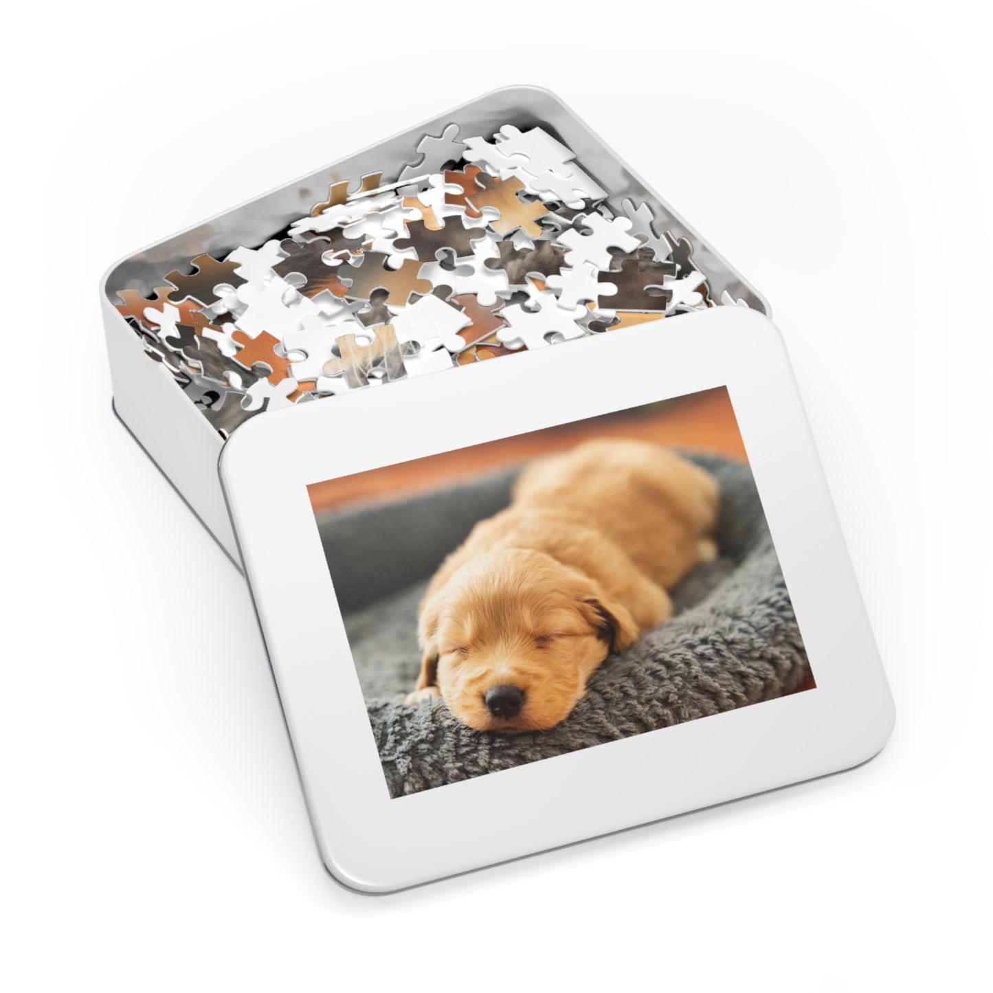 Golden Retriever Sleeping Jigsaw Puzzle ( 500,1000-Piece)