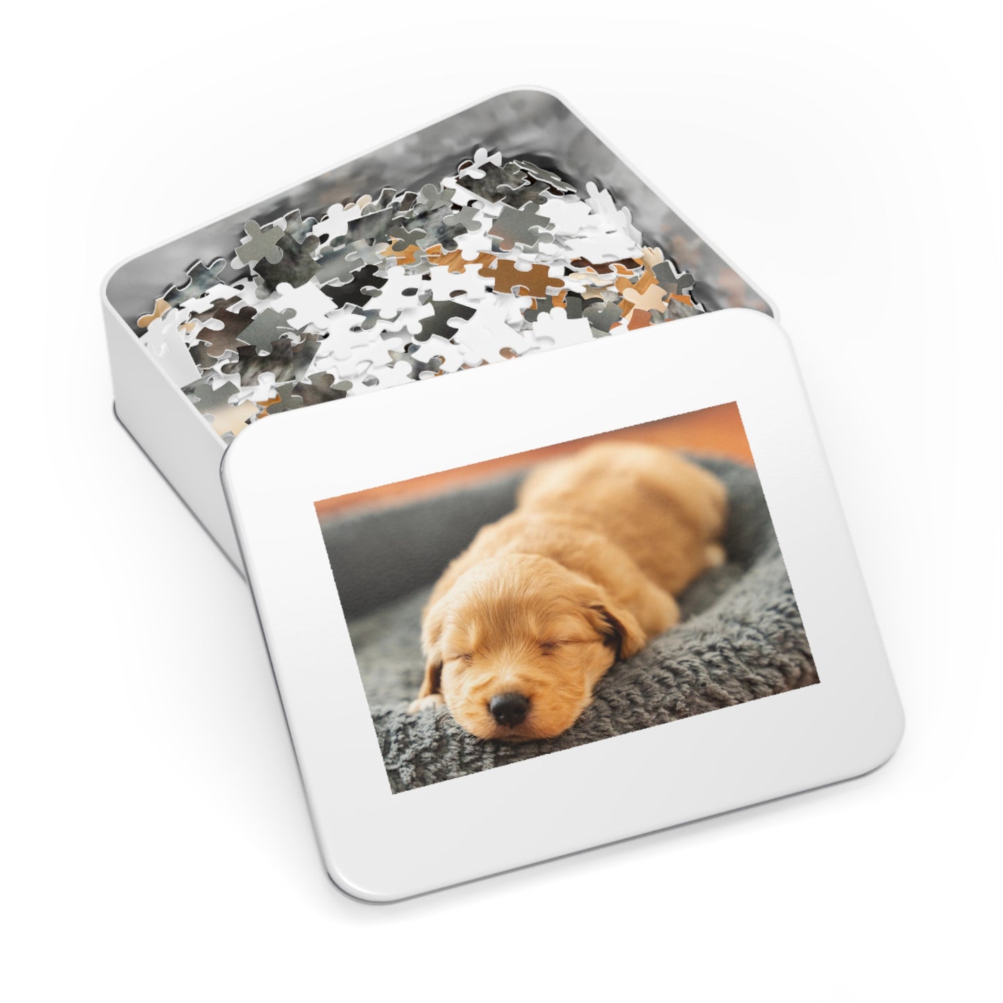 Golden Retriever Sleeping Jigsaw Puzzle ( 500,1000-Piece)