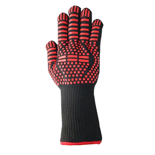 High-Temperature Resistance BBQ Gloves - Perfect for Grilling and Cooking Safety