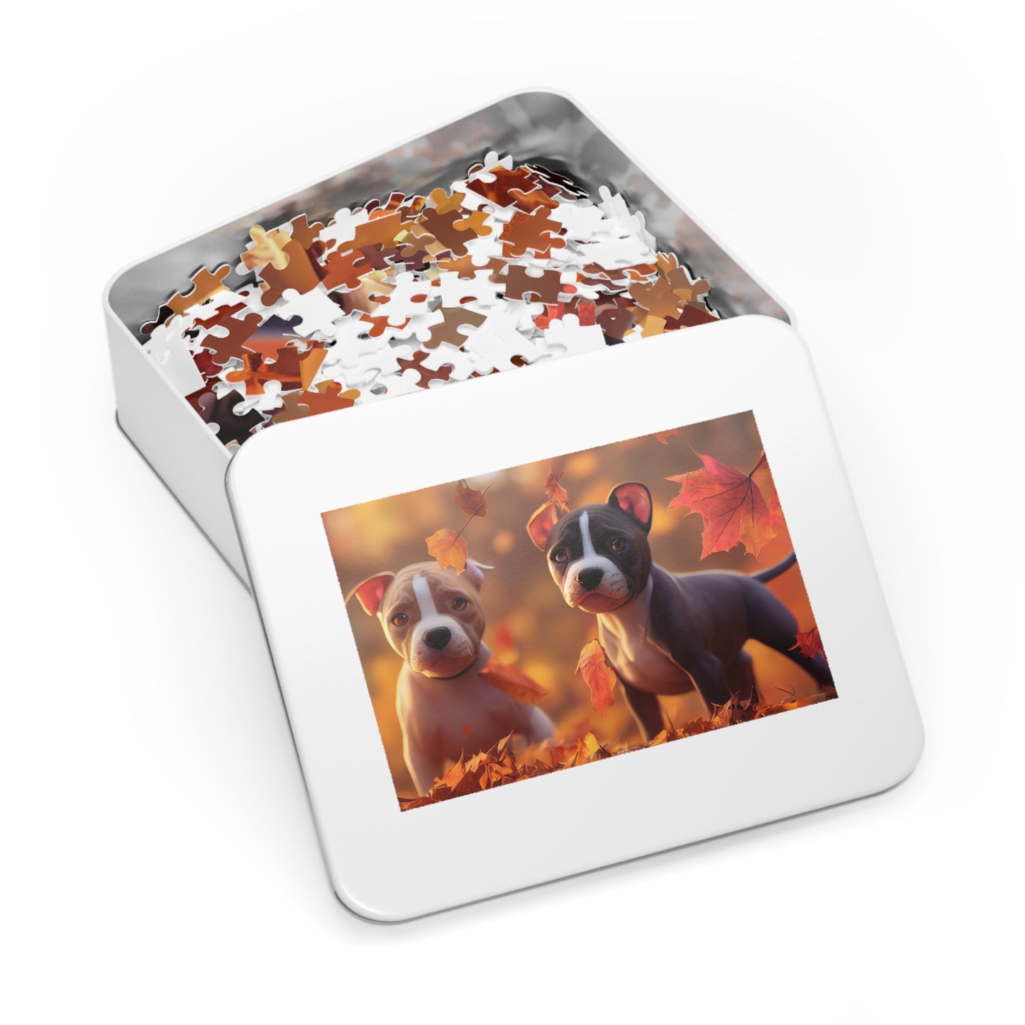 Cute Pit Bull Jigsaw Puzzle | Engagegadgetsworld.com