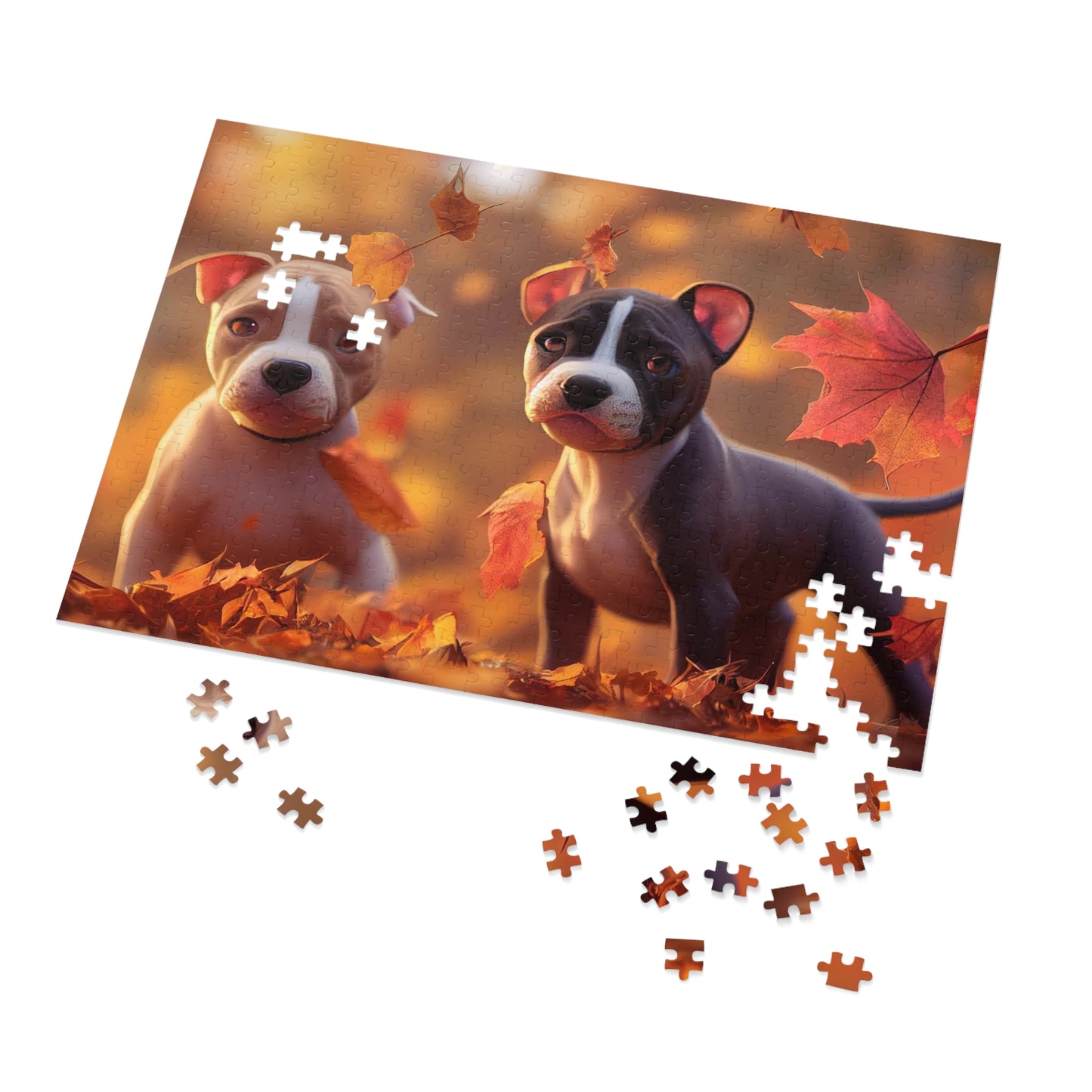 Cute Pit Bull Jigsaw Puzzle | Engagegadgetsworld.com