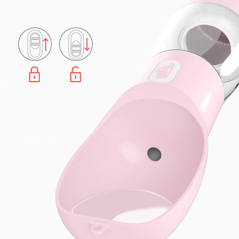Convenient Pet Dog Water Bottle Feeder - Perfect for On-The-Go Adventures