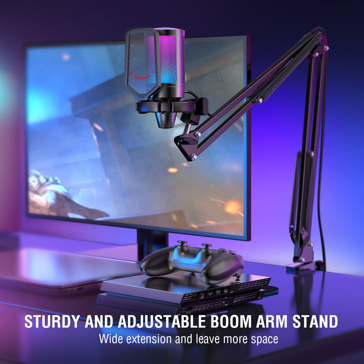 Seamless Audio Recording: Plug-and-Play USB Microphone Set