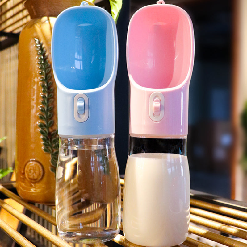 Convenient Pet Dog Water Bottle Feeder - Perfect for On-The-Go Adventures