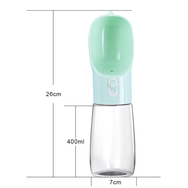 Convenient Pet Dog Water Bottle Feeder - Perfect for On-The-Go Adventures