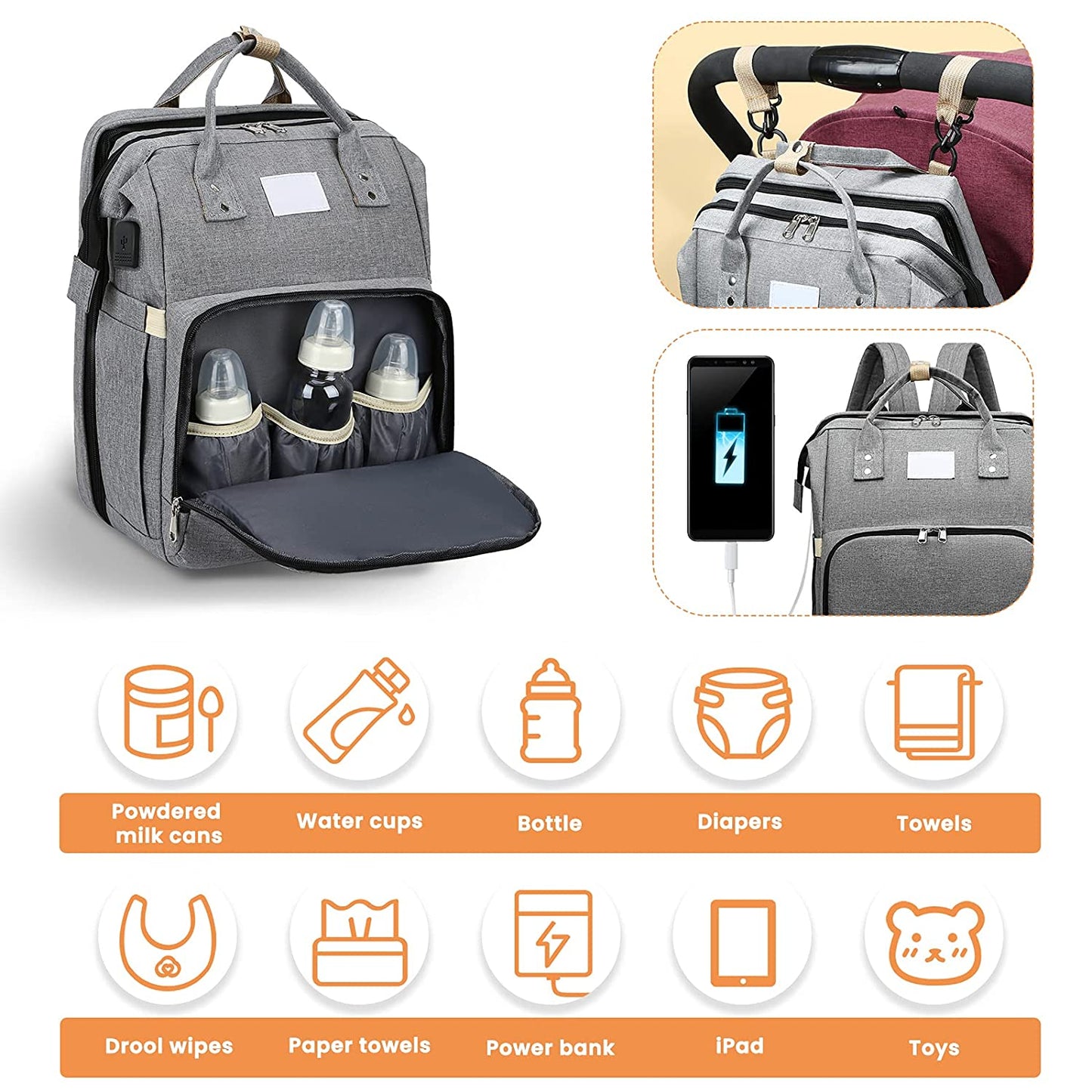 "Travel with Ease: Portable Baby Bed for Safe and Comfortable Sleep Anywhere