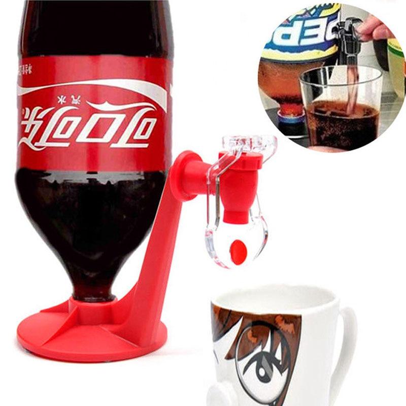 Portable Desktop Drinking Fountain for Cola and Soft Drinks - Convenient and Mess-Free!