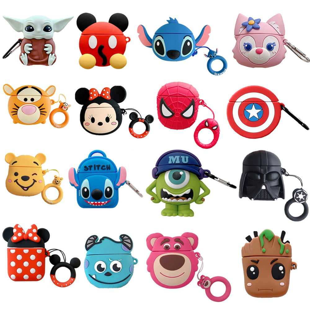 Protect Your AirPods in Style with Cute Cartoon Cases"