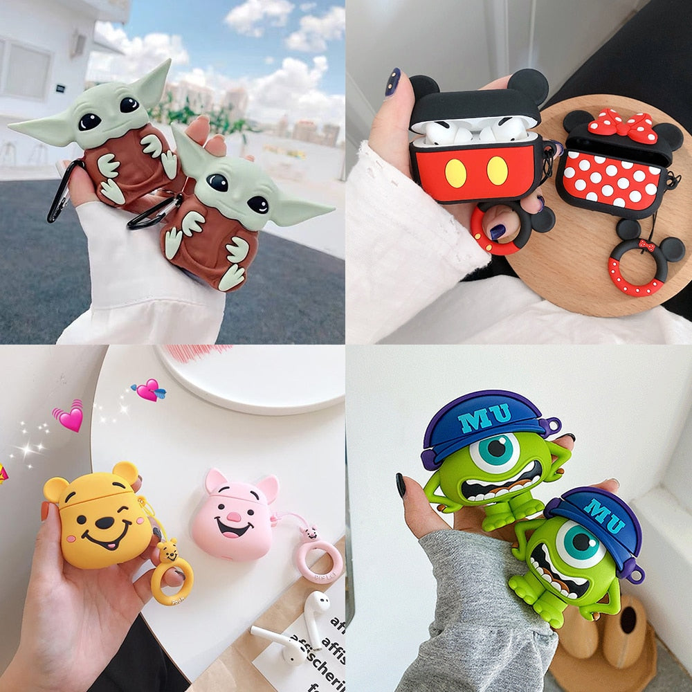 Protect Your AirPods in Style with Cute Cartoon Cases"