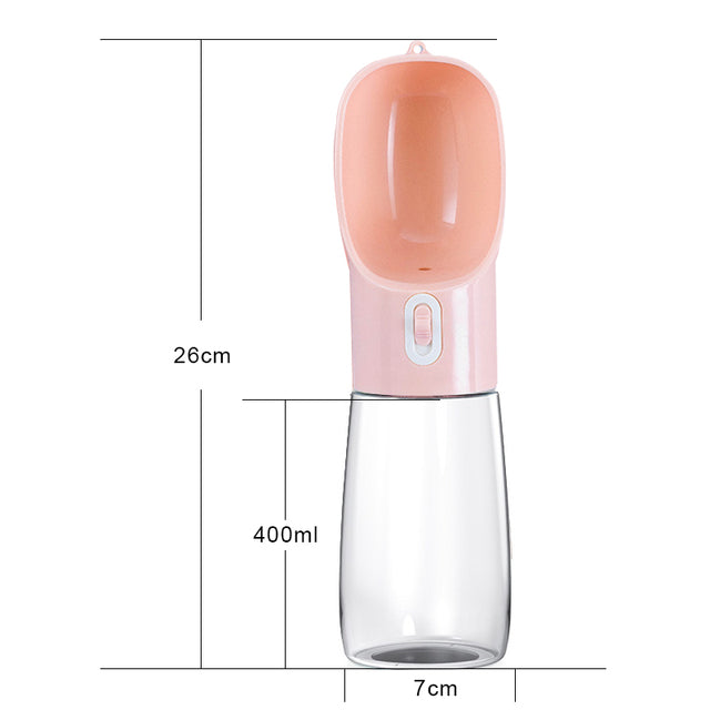 Convenient Pet Dog Water Bottle Feeder - Perfect for On-The-Go Adventures