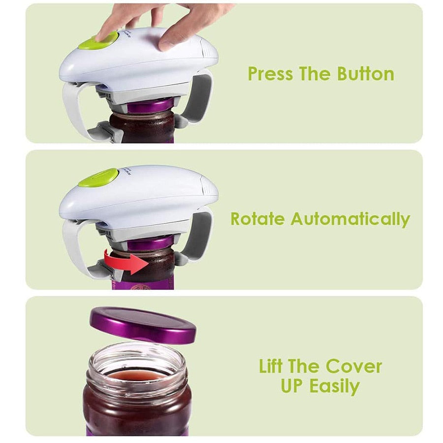 Effortlessly Open Your Bottles with Our Automatic Bottle Opener - Order Now!