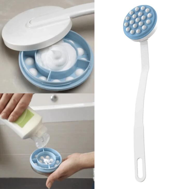 Multifunctional Long Handle Massage Elderly Bath Brush