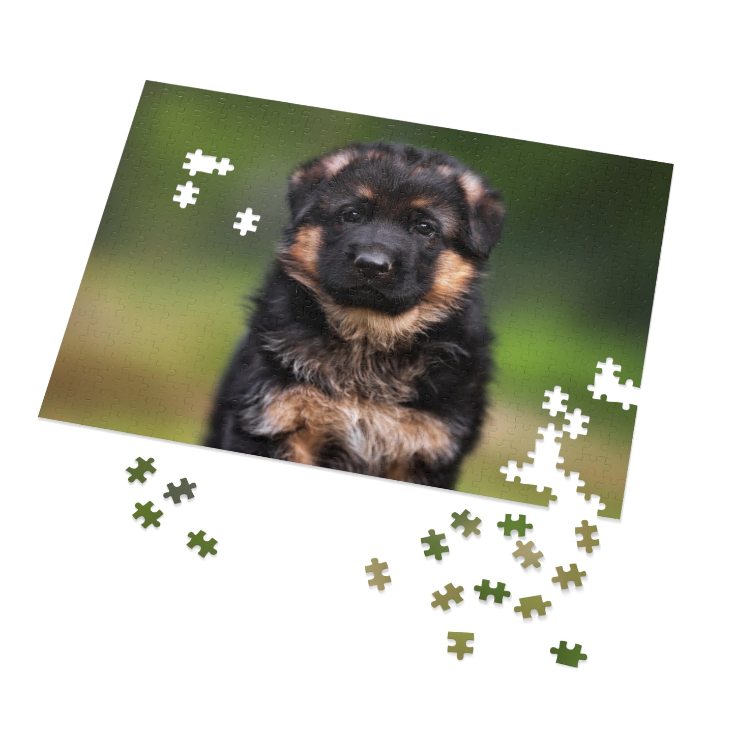 Puppy German Shepherd Jigsaw Puzzle ( 500,1000-Piece)