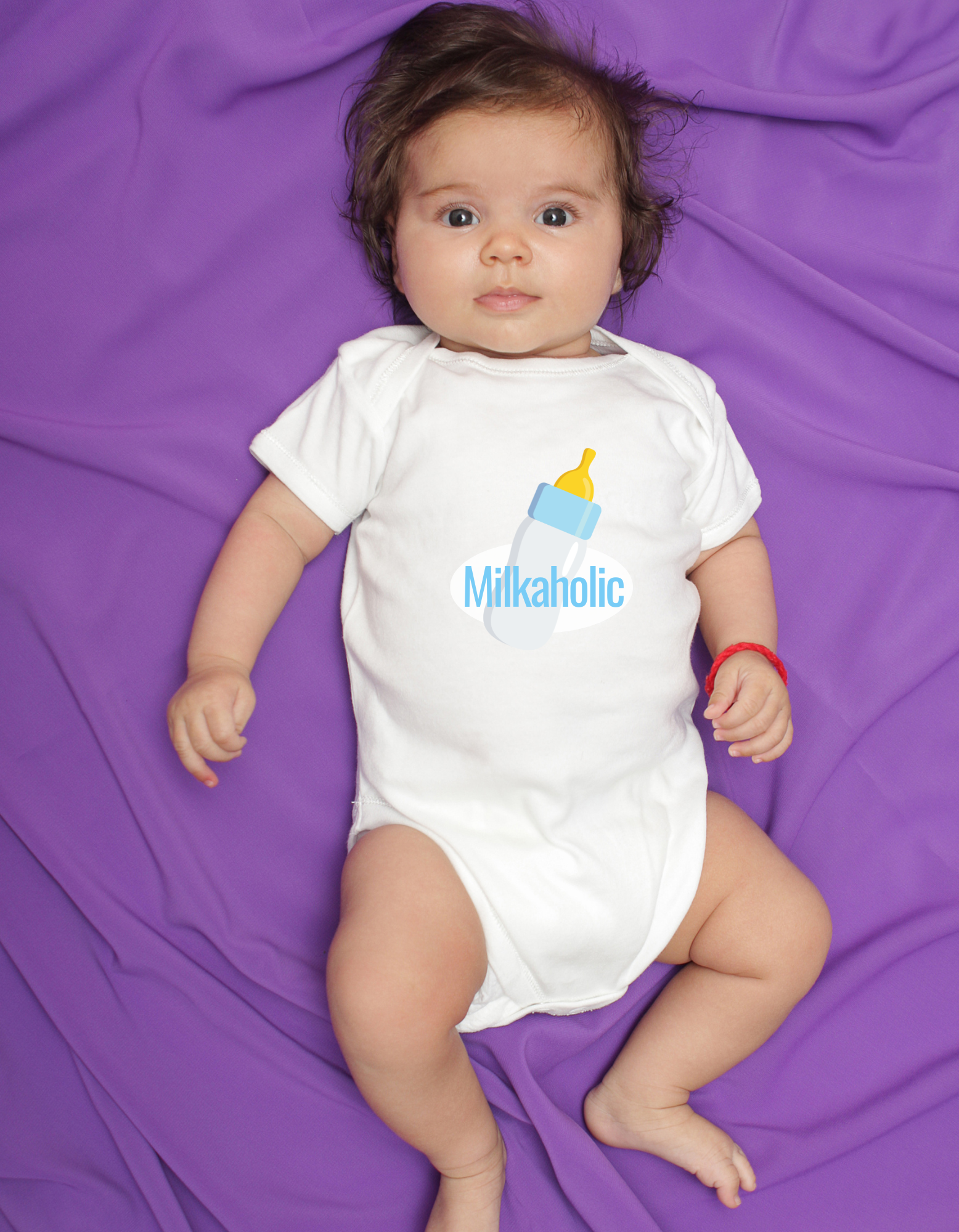 Milkaholic Baby Bodysuit | engagegadgetsworld.com