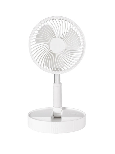 Stay Cool Anywhere with Our Rechargeable Folding Stand Fan - Portable and Convenient!