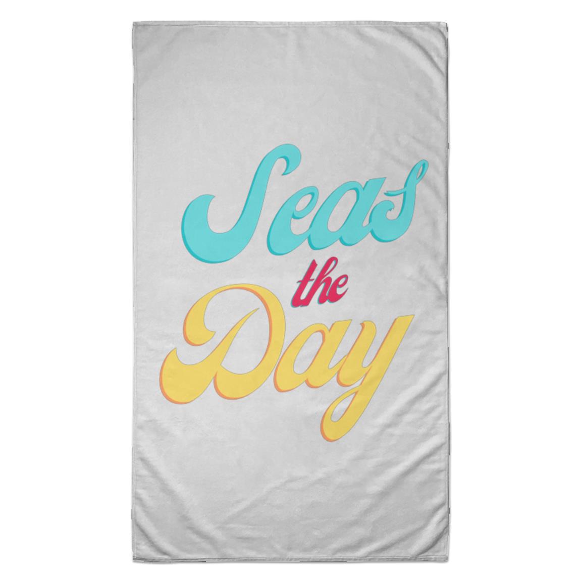 Seas the Day Beach Towel