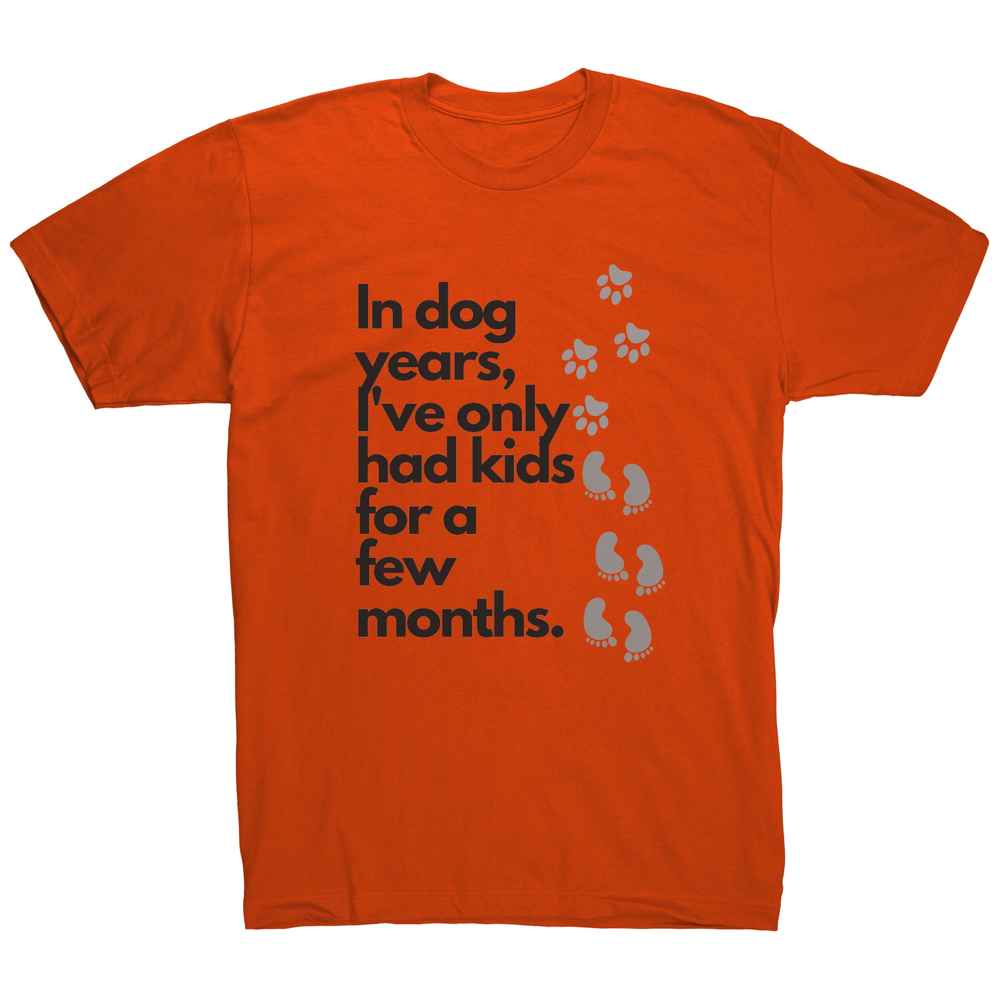 In Dog Years, I've Only Had Kids for a Few Months T-shirt | engagegadgetsworld.com