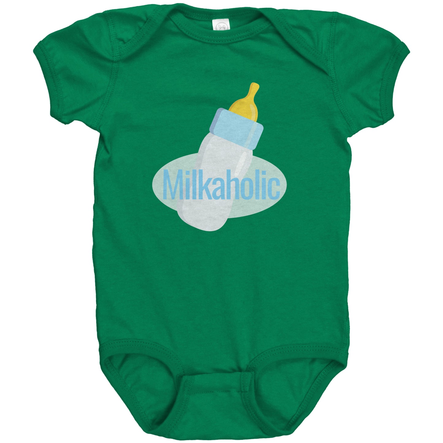 Milkaholic Baby Bodysuit | engagegadgetsworld.com