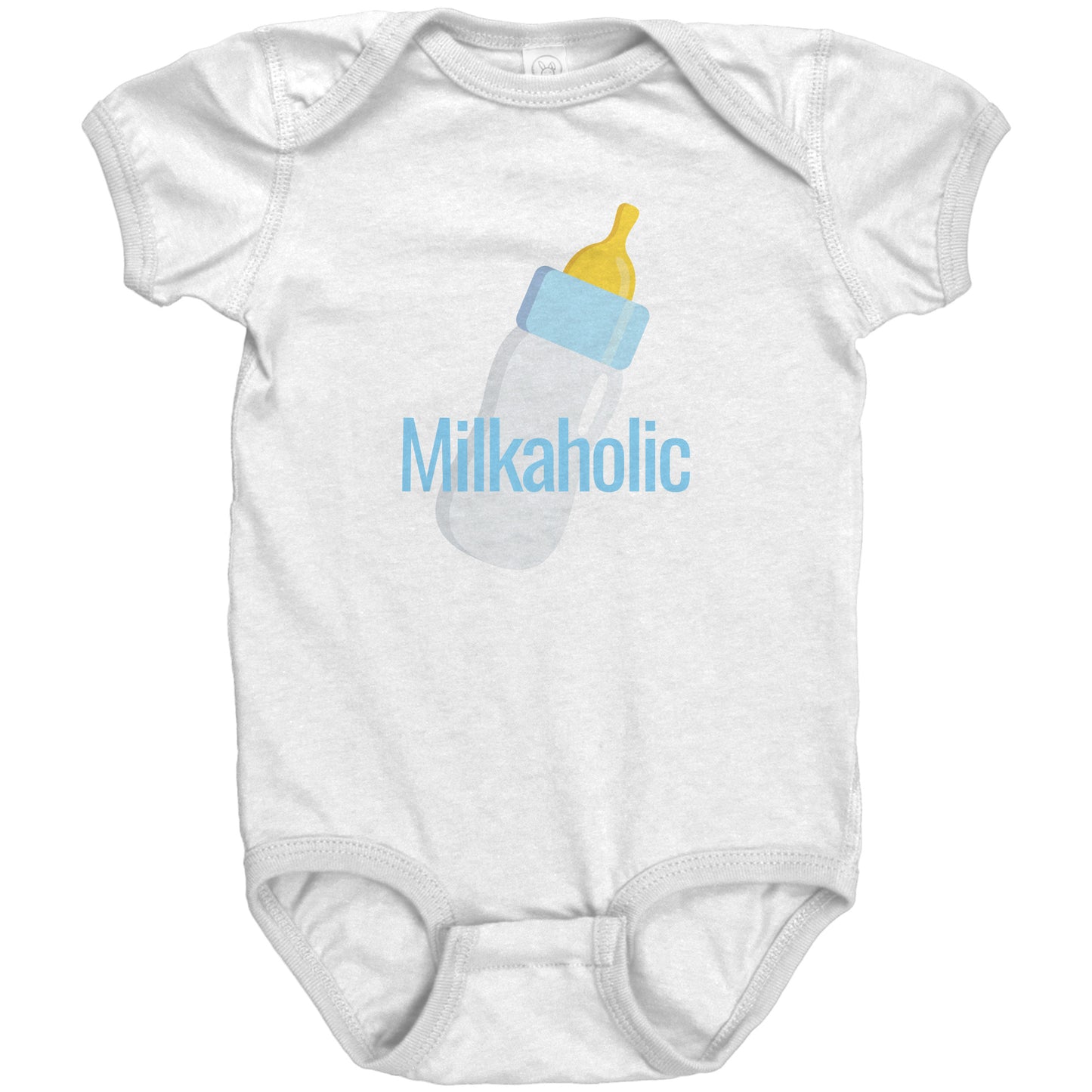 Milkaholic Baby Bodysuit | engagegadgetsworld.com