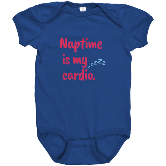 Nap Time Is My Cardio Baby Bodysuit | engagegadgetsword.com