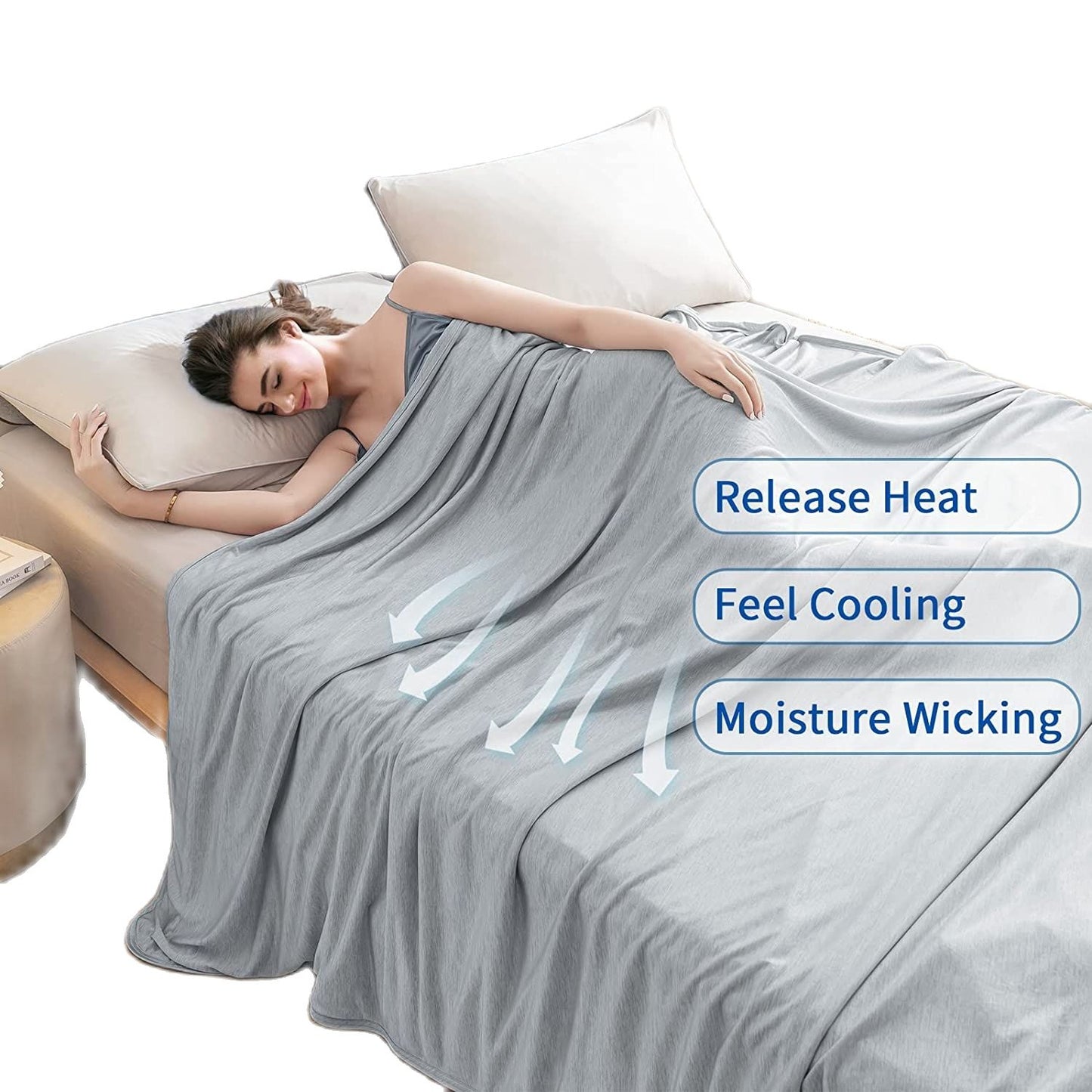 The Cooling Blanket: Stay Cool and Comfortable All Night Long