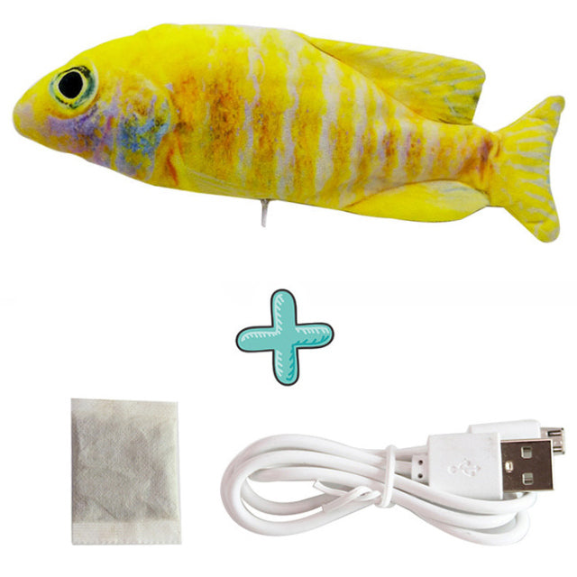 Keep Your Cat Entertained with Our Interactive Fish USB Charger Toy - Shop Now