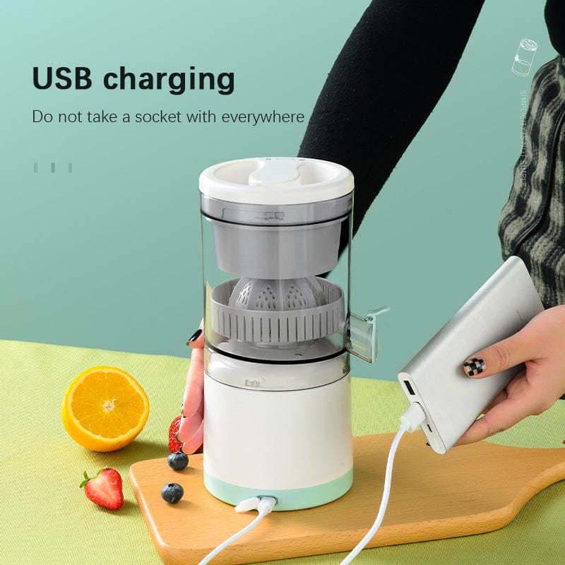 Get Freshly Squeezed Juice On the Go with Our Portable Electric Juicer!