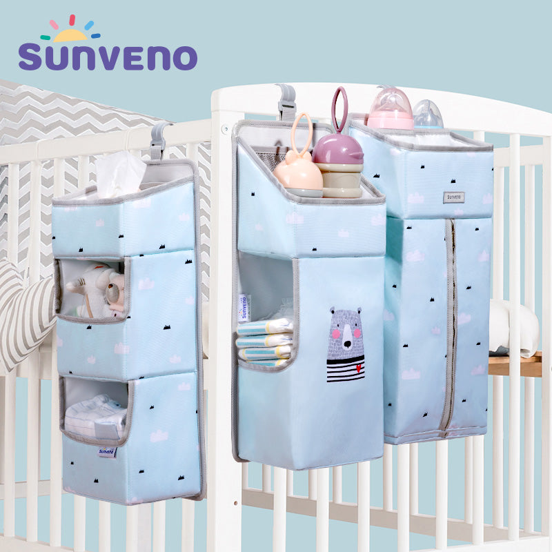 Sunveno Crib Organizer: Convenient Storage Solution for Baby Essentials