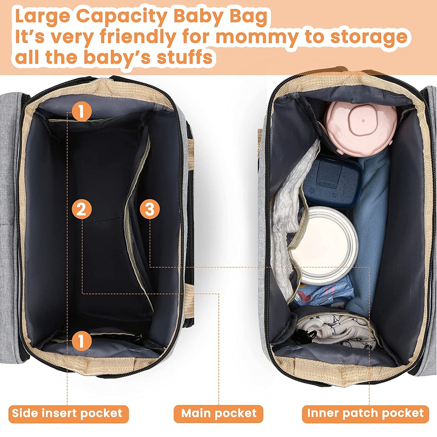 Travel with Ease: Portable Baby Bed for Safe and Comfortable Sleep Anywhere