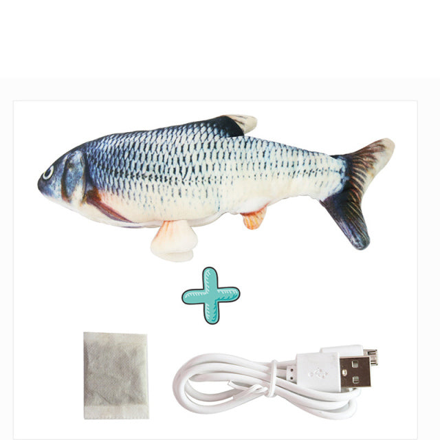 Keep Your Cat Entertained with Our Interactive Fish USB Charger Toy - Shop Now