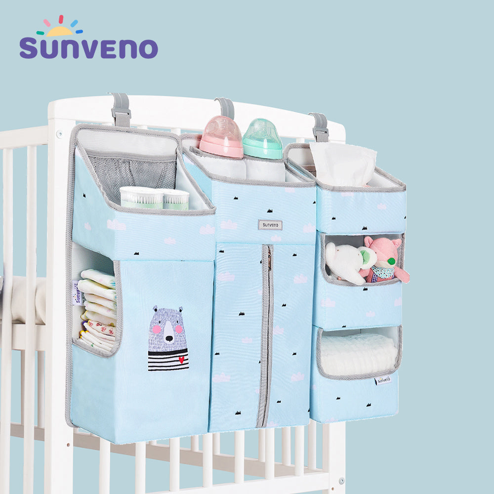 Sunveno Crib Organizer: Convenient Storage Solution for Baby Essentials