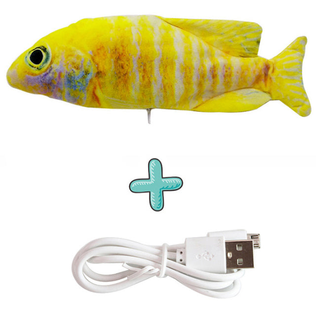 Keep Your Cat Entertained with Our Interactive Fish USB Charger Toy - Shop Now