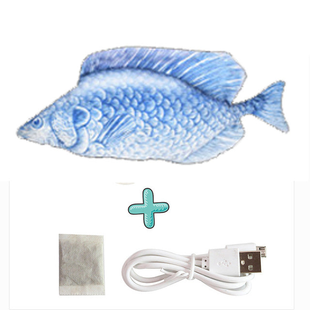 Keep Your Cat Entertained with Our Interactive Fish USB Charger Toy - Shop Now