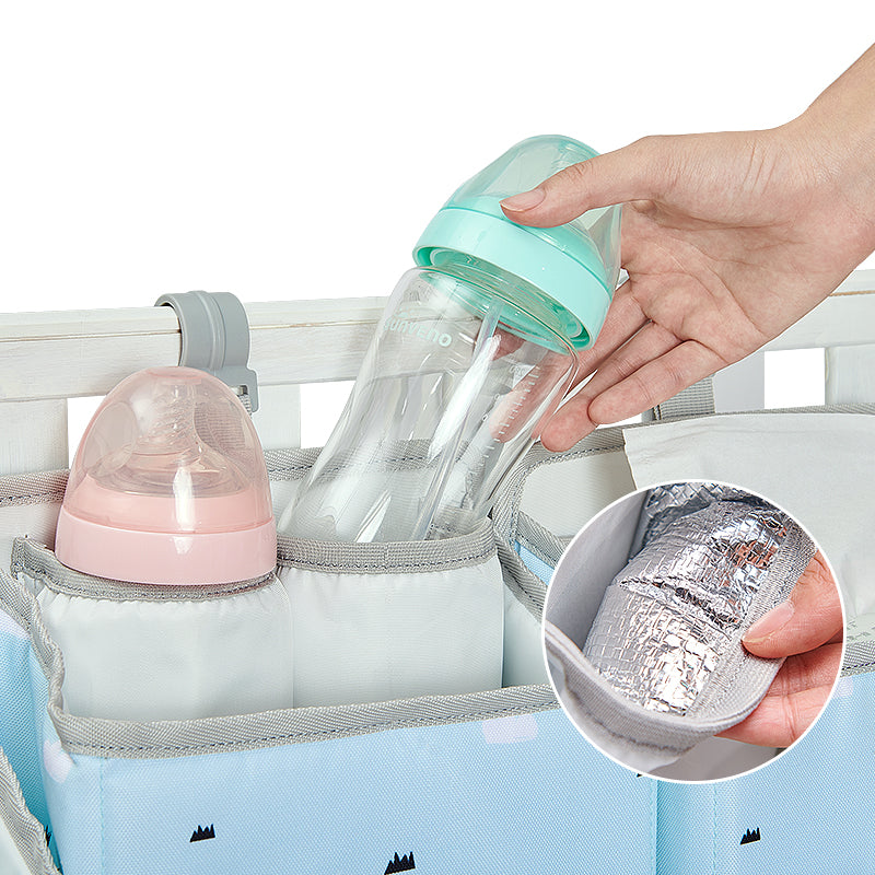 Sunveno Crib Organizer: Convenient Storage Solution for Baby Essentials