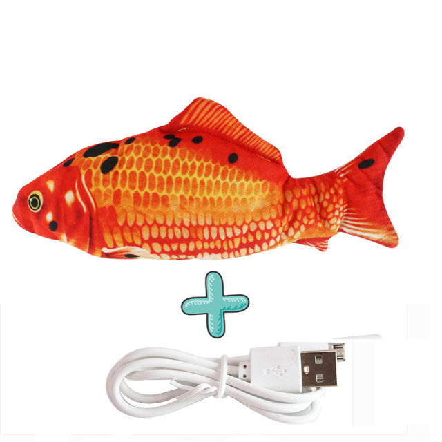 Keep Your Cat Entertained with Our Interactive Fish USB Charger Toy - Shop Now