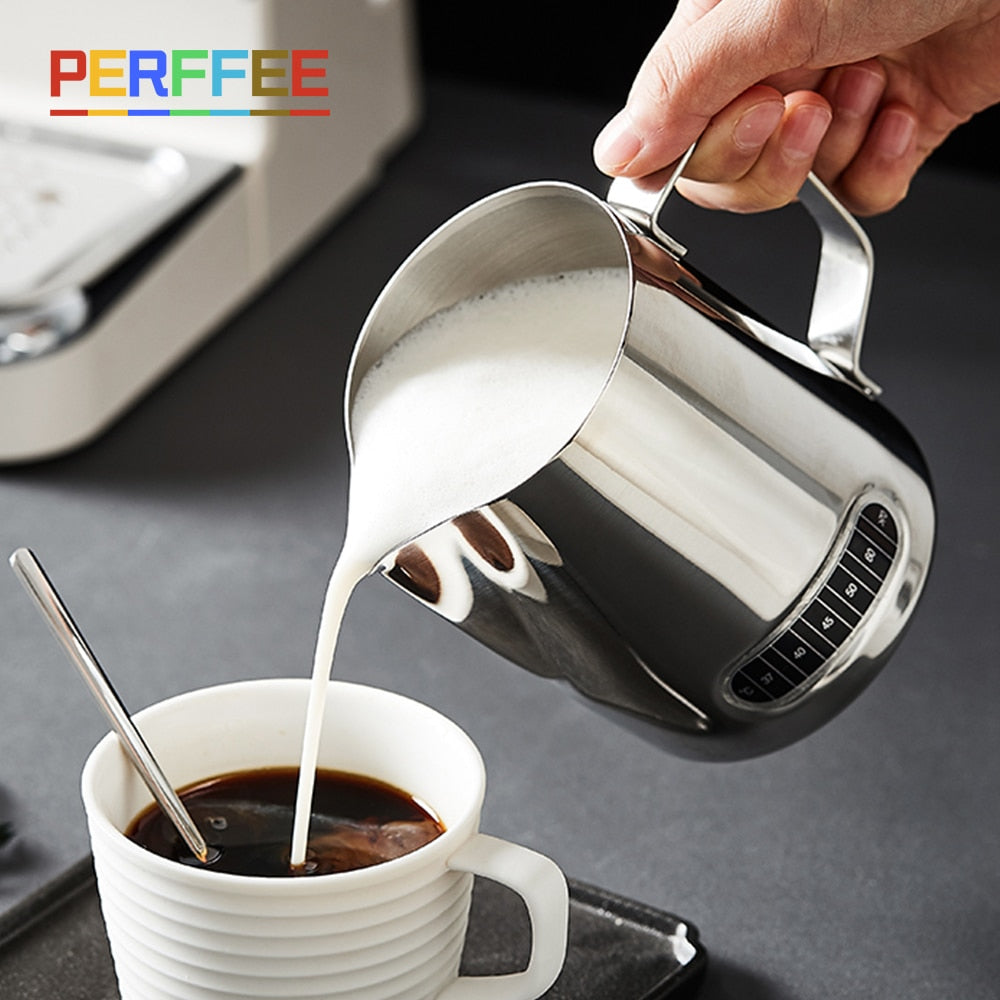 Create Perfectly Frothed Milk for Your Coffee with the Best Latte Milk Frothing Jug